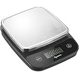 Tquens Food Kitchen Scale Digital Multi-Function Kitchen Food Scale With LCD Display and Tare Function Up To 11lb (5kg) Capacity with Units oz/ lb / g / ml