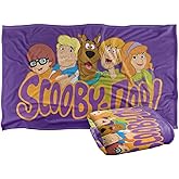 Scooby Doo Scooby and Gang Purple Silky Touch Super Soft Throw Blanket 36" x 58",Scooby Gang