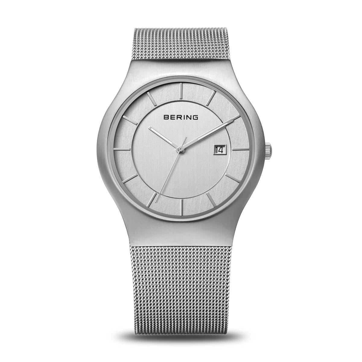 BERING Men Analog Quartz Classic Collection Watch with stainless steel Strap and Sapphire Crystal 11938-000 — image 1