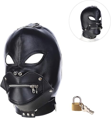 AIYOUBRS BDSM Latexmaske - Fetisch Maske Für Erotik & Sexspiele