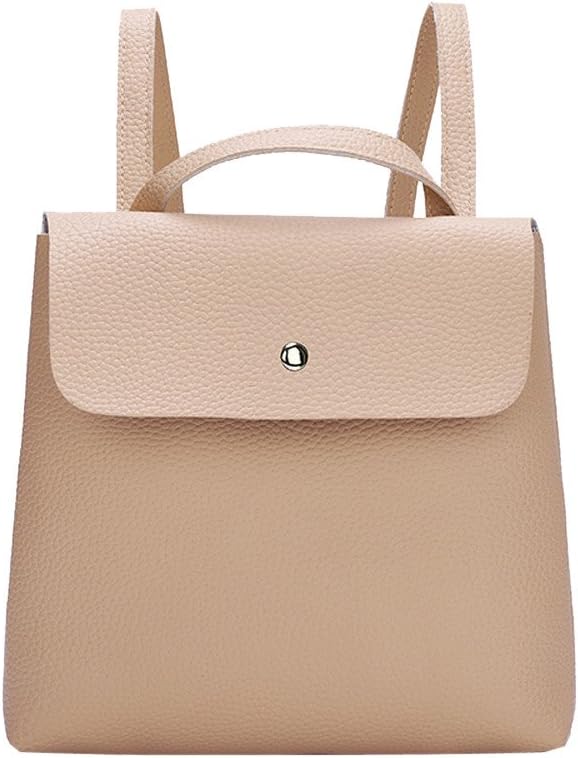 Womens Shoulder Bags,Fshion Ladies Tote Top Handle Handbag Elegant Teens Girl Pure Color Pu Leather Mini School Backpack