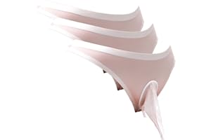 Mona's Choice Stretchy Mens Ice Silk Bikini Briefs with Pouch or Sheath/Mens Panties