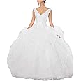 QXMYOO Ball Gown Quinceanera Dresses Sweet 16 Prom Party Princess Dress for Teens