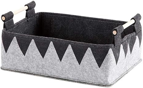 Canasta de Almacenamiento Fieltro con manijas Juguete Libro Cesto