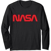 NASA Worm Logo Long Sleeve T-Shirt