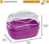 Ferplast Aladino Small Travel Cage for Hamsters Green 20x16x13.5cm view 2