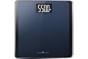 RUNSTAR 550lb Bathroom Digital Scale for Body Weight with Ultra-Wide Platform and Large LCD Display, Accurate High Precision Scale with Extra-High Capacity