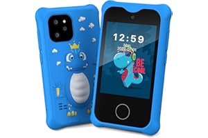 ADICOP Kids Smart Phone Toys Cell Phone for Boys Girls Toddlers Baby Childrens 3-8 Years Old with Camera Touchscreen for Birthday