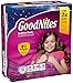 GoodNites Underwear, Girls, L-XL (60-125+ lbs), Jumbo, 12 ct (2 Pack)