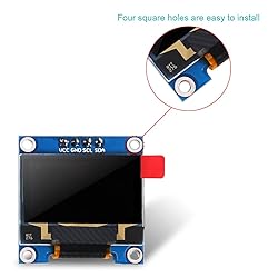 DORHEA 6PCS 0.96’’ OLED Display Module 12864