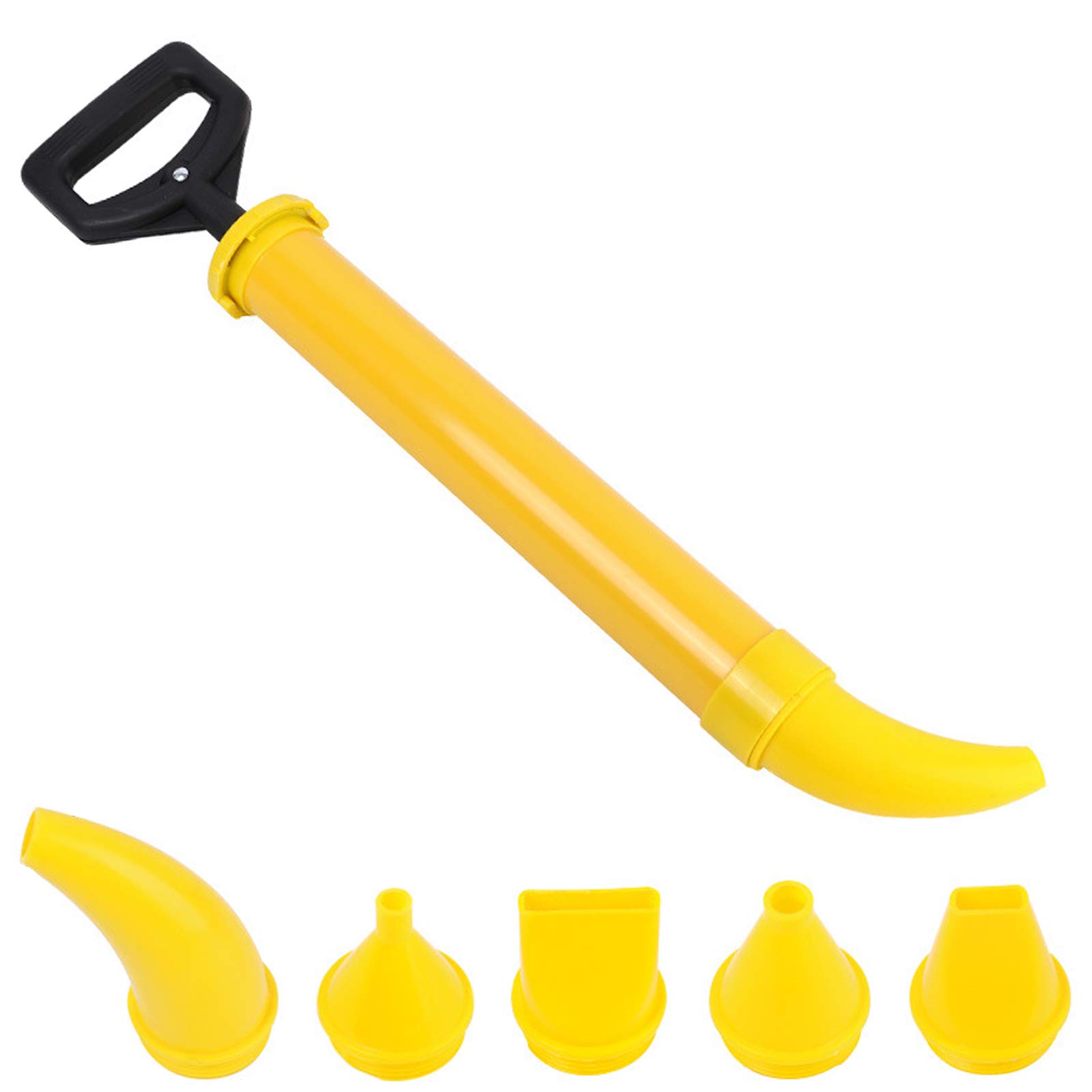 PTCOME Mortar Gun Lime Sprayer Gun 5 Kit Mortar Gun Cement Sprayer Mortar Sprayer for Patio Paving Brick Cement Lime