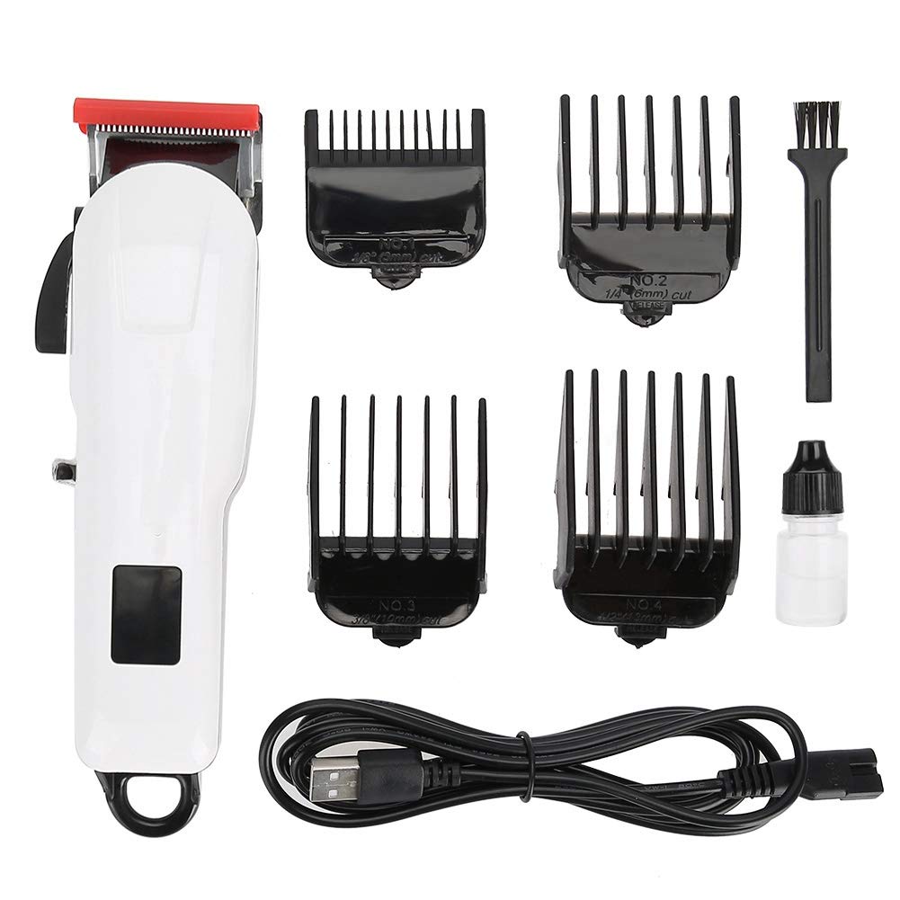Hair Clipper, Wireless USB Trimmer Rechargeable Electric Hair Cutting Machine Cutter Clipper