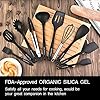 Kitchen-Utensil-Set-12-Cooking-Utensils-Set-Colorful-Silicone-Kitchen-Utensils-Nonstick-Cookware-with-Spatula-Set-Kitchen-Tools-Kitchen-Gadgets-with-Utensil-Crock-by-Umite-Chef-Black 12 PCS Silicone Kitchen Cooking Utensil Set, Heat Resistan BPA-Free Kitchen Utensils, Umite Chef Nonstick Cookware with…