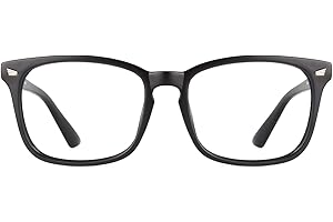 GQUEEN Fashion Glasses Non Prescription Fake Glasses for Women Men Clear Lens Square, 201582