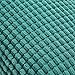CaliTime Throw Pillow Covers Pack of 2 Comfy Corduroy Corn Striped Waffle Decorative Cushion Cases for Couch Sofa Bed Farmhouse 12 X 20 Inches Teal