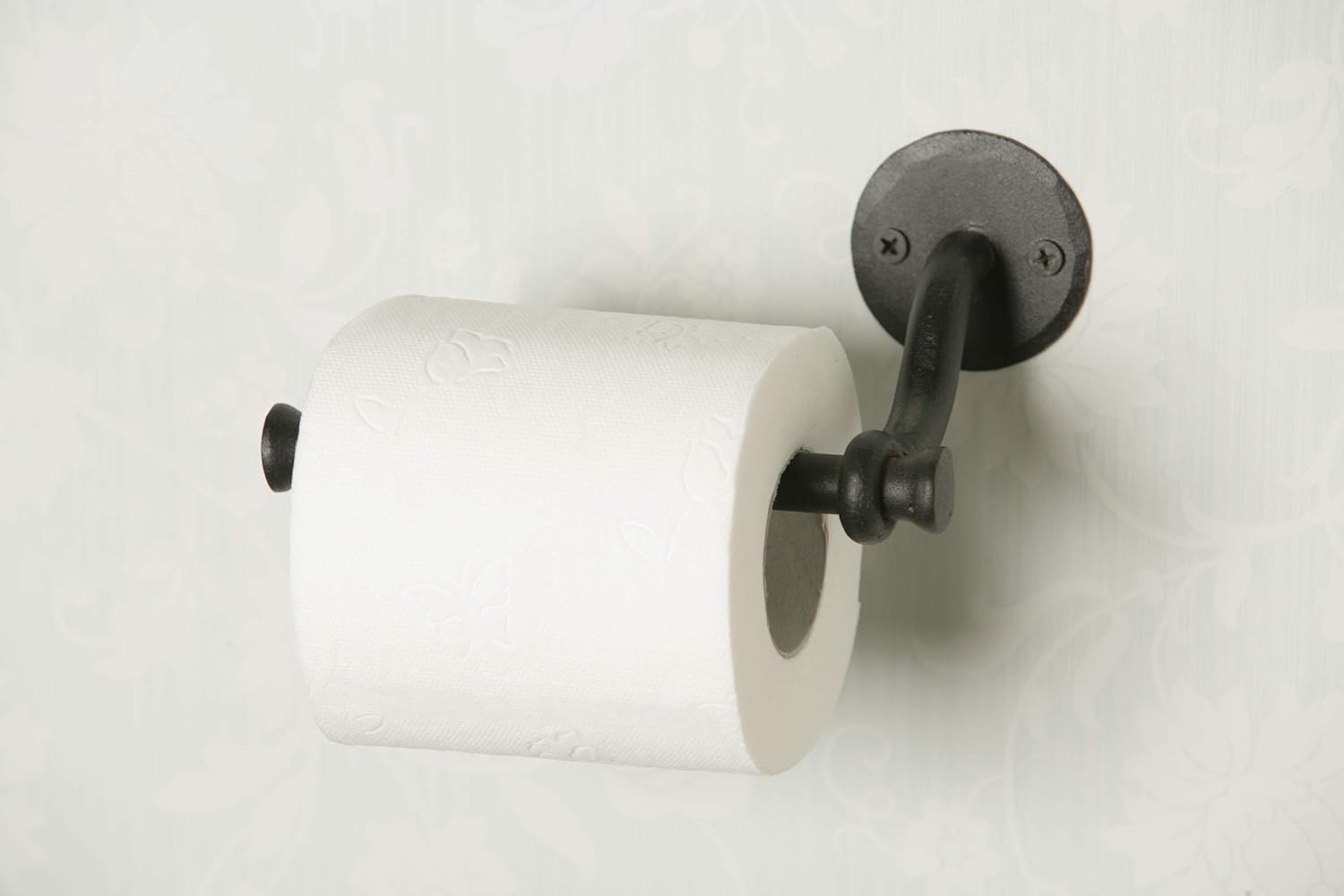 RTZEN Decorative Universal Toilet Paper Holder Wrought Iron Handmade