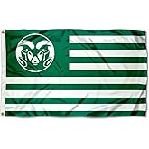 Colorado State Rams Stars and Stripes Nation Flag