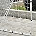 Yaheetech 7 x 5 ft Portable Soccer Goal Steel Post with White Nets School Sports Competition Soccer Goal