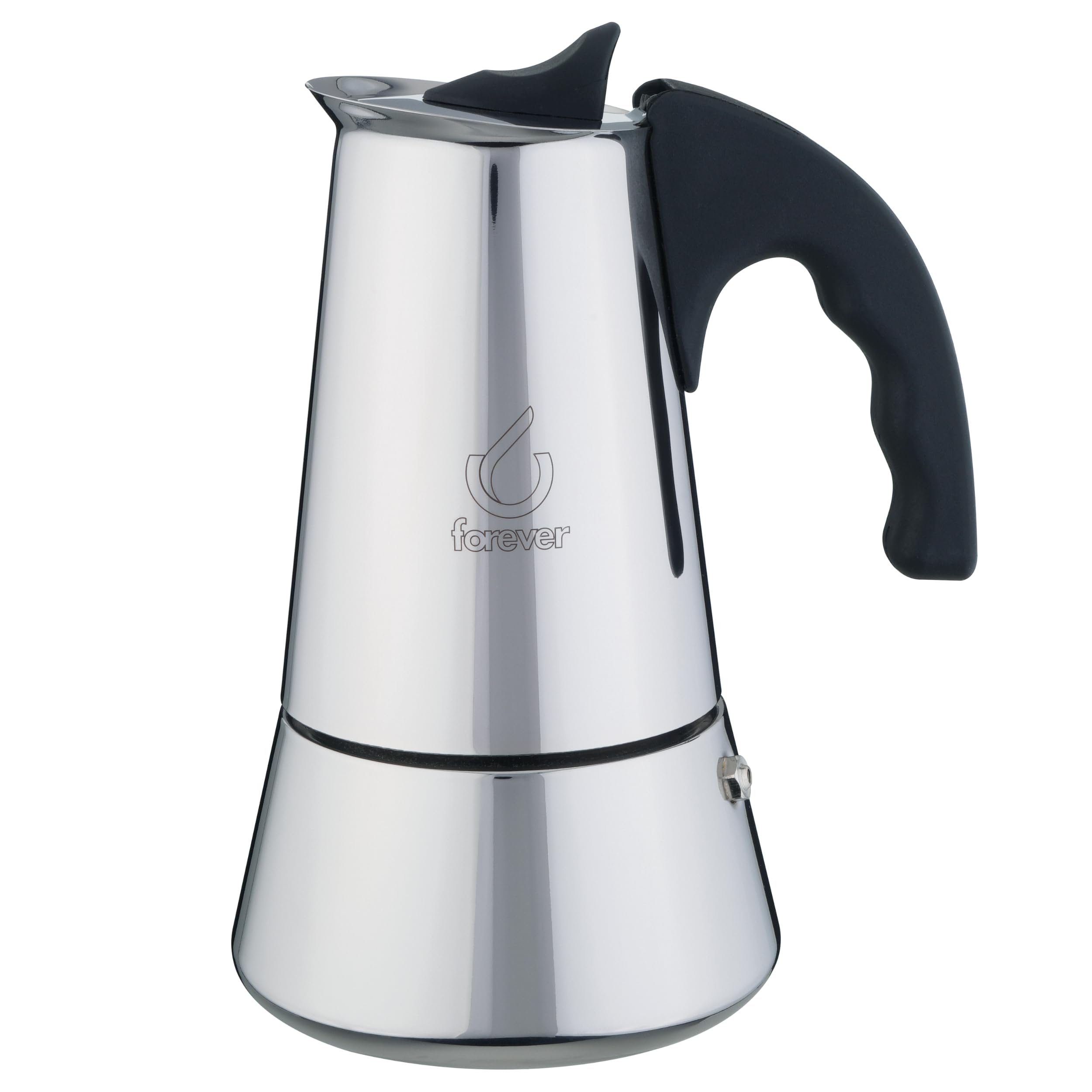 Forever KG121304 Miss Conny Induction Compatible 6 Cup Espresso Pot