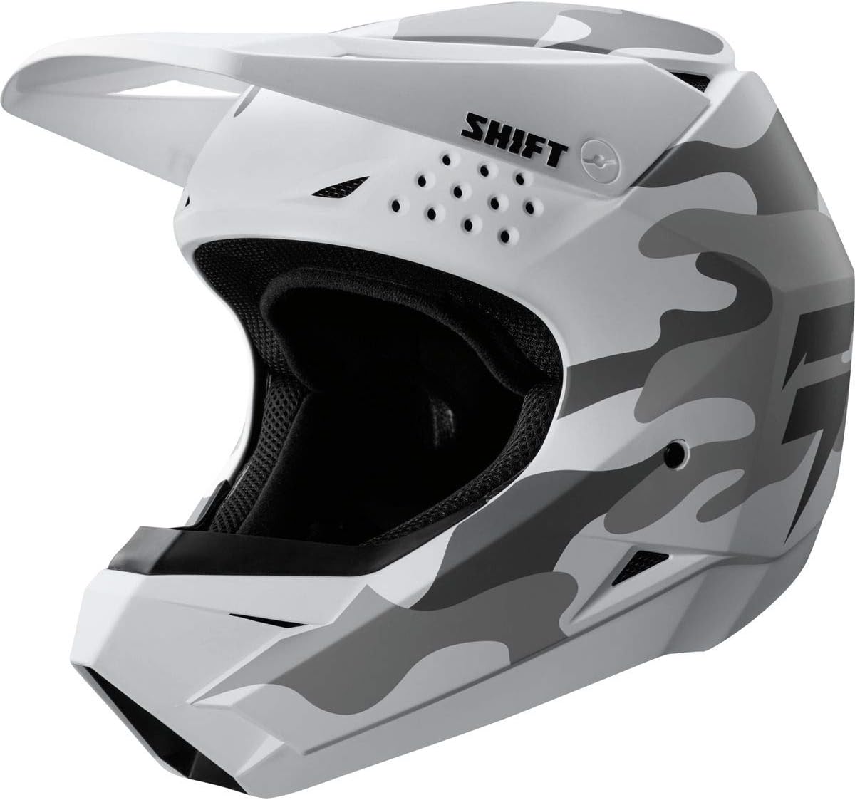 SHIFT 2020 White Label Helmet (Large) (White CAMO)