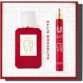 Ellis Brooklyn APPLE LOVE Eau de Parfum Gift Set for Women, Set of 2 | Apple Scented Sensual Amber Gourmand Perfume with Sugar Cane &amp; Vanilla, Vegan, Cruelty-Free, Sustainable Ingredients