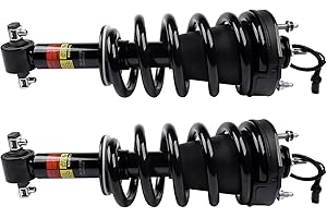 NEWZQ Pair Front Loaded Quick Struts Magnetic Ride Compatible with Cadillac Escalade Chevy Silverado Suburban Tahoe GMC Sierra Yukon 2014-2019 84176631