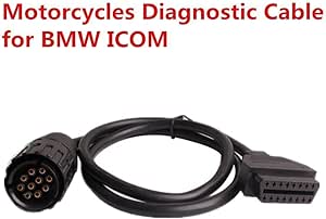 OBD2 Diagnostic Cable For BMW ICOM D Module Cable 10pin OBD adapter for BMW Motorcycles Diagnostic Cable Tools work with BMW ICOM or BMW ICOM A2 A3