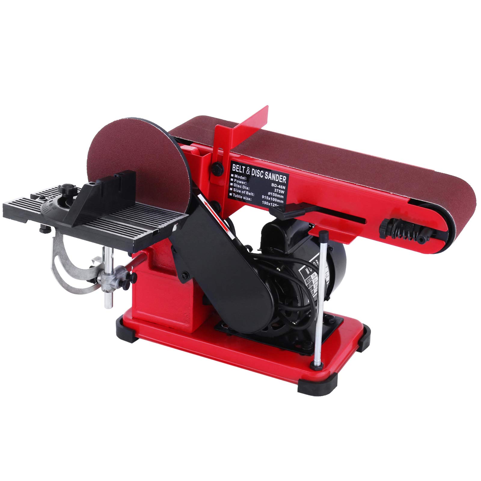 VEVOR Belt Sander 4" x 36", Disc Combo Sander 6",Electric Adjustable