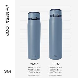 Simple Modern Mesa Loop Water Bottle with Straw