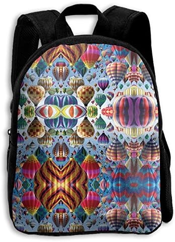 Toddler Backpack Beautiful Art Of Colorful Hotair Balloons Kids Backpack School Bag