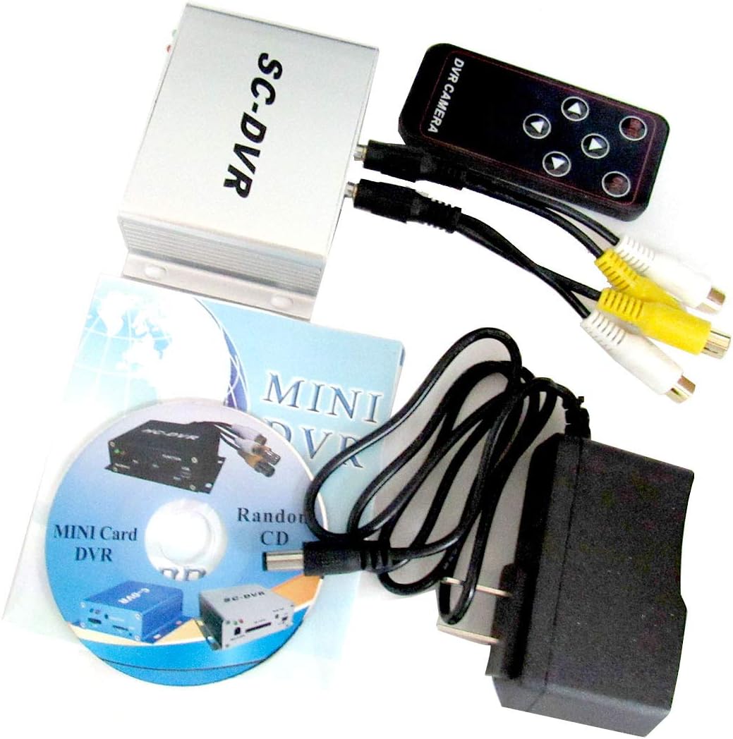 powerday New Mini SC-DVR Video Audio Recorder DVR Motion Detection SD Card Recorder