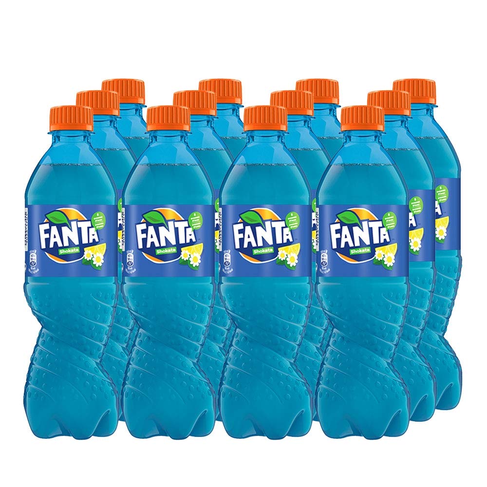 Fanta Shokata die Erfrischende Fanta mit Holunderblüte und Zitronesaft (12 x 0,5 Liter) Amazon