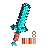 NERF Minecraft Sword Dart Blaster, Pull Back