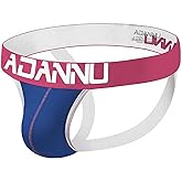 Kinizpl Men's Jockstrap Underwear Breathable Soft Panties Brief Sexy Thong Jock strap For men
