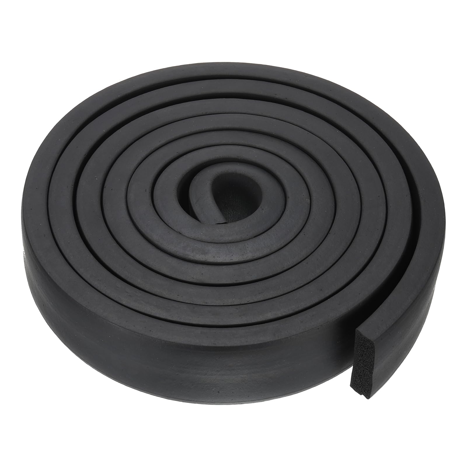 PATIKIL 9.8Ft Foam Rubber Strips, 50x15mm EPDM Rubber Soundproof Foam Seal Strip Sealing Foam Tape for DIY Gasket Sealing Door Window Insulation, Black
