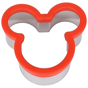 Home Value Stainless Steel Sandwich Cutter Biscuit Mold Cookie Cutter (Mickey Mouse)