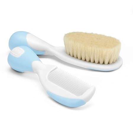 Chicco Brush And Comb (Light Blue)