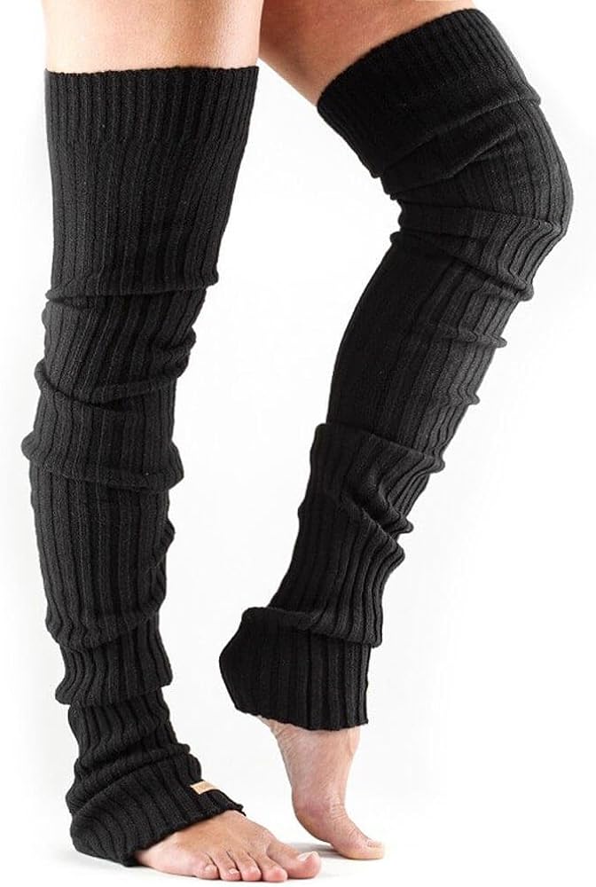 open heel leg warmers