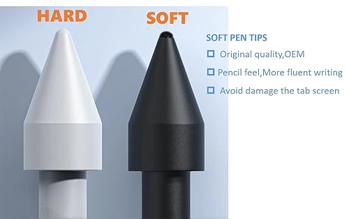 5Pcs Soft Tips] OEM Tab S6/S6 Lite Tips,Nibs Replacement