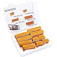 WOWOONE Set of 10 Power Resistor, Aluminum Shell Resistors, 25W 6 Ohm/8 Ohm, 50W 25 Ohm, 100W 8 Ohm/3 Ohm Watt Shell Power Aluminum Housed Case Wirewound Resistor for Nest Hello Doorbell