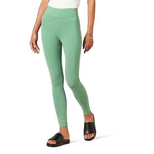 Amazon Essentials Women's Ponte Legging (Available in Plus Size), Sage Green, XX-Large