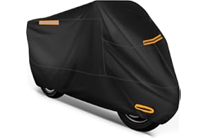 STRTCHRG Bike Cover for 1, 2 Bikes Outdoor Waterproof Bicycle Covers 300D Heavy Duty Ripstop Material Offers Constant Protection for All Types of Bicycles All Through The 4 Seasons