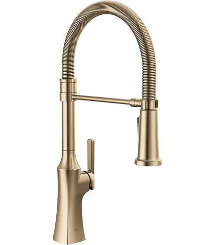 洋楽 EGC Delta Rhett Pro Style Commercial Kitchen Faucet with Pull Down