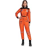 Dormstop Womens Astronaut Costume Adult Space Suit Halloween Dress up