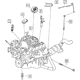 Mopar 56029405 SENSOR MAP