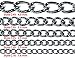 Hamilton Metal Slip Link Choke Chain Dog Collar, Fine 2.0mm x 16