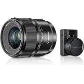 YONGNUO YN23mm F1.4 Lens w/Remote Controller, 23mm F1.4 Auto Focus Large Aperture APS-C Frame, Standard Prime Lens for Sony E Mount