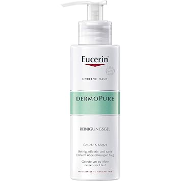 cleansing gel eucerin