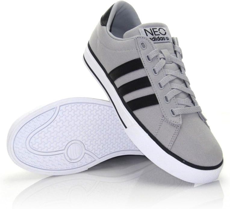 New Adidas SE Daily Vulc Q26030 Grey With Black Three