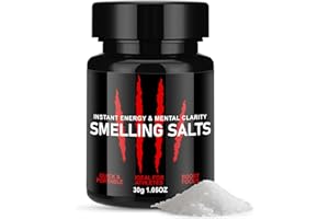 CPULNOX Potent Salts Wake Up for Athletes, Enhanced Focus & Explosive Force, Salts for Athletes in Hockey, Weightlifting and Powerlifting - Activate Before Smelling, Instant Energy-30g-Red-67